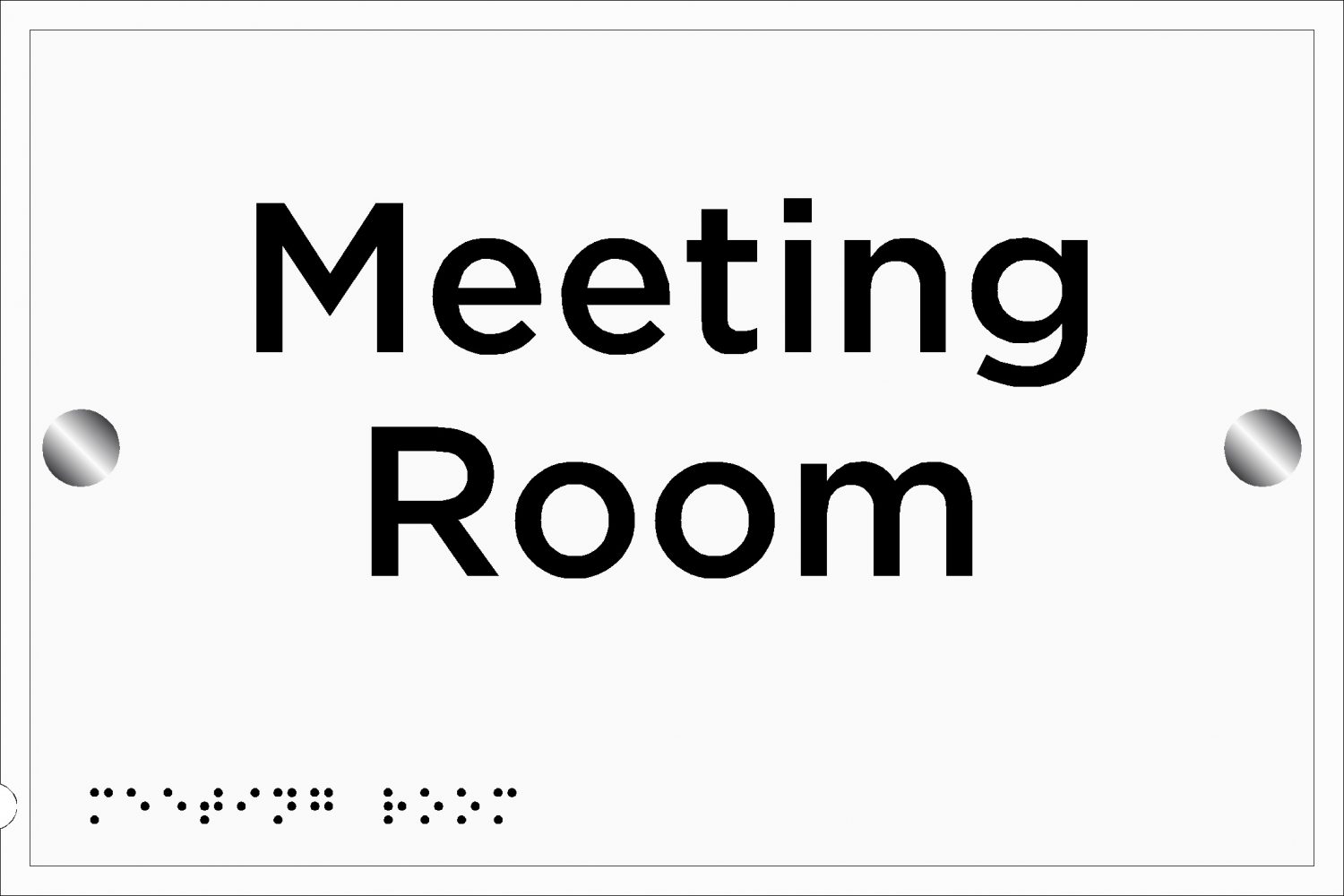 conference room signage